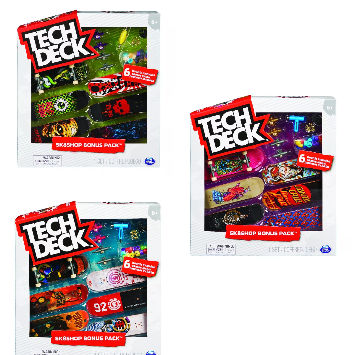 Spin Master Zestaw Tech Deck 20136700 wyspaszkrabow.pl